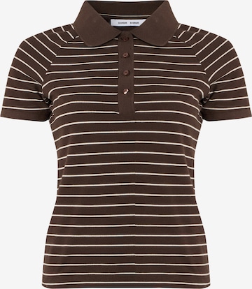 Samsøe Samsøe Paita 'Samia' värissä ruskea: etupuoli