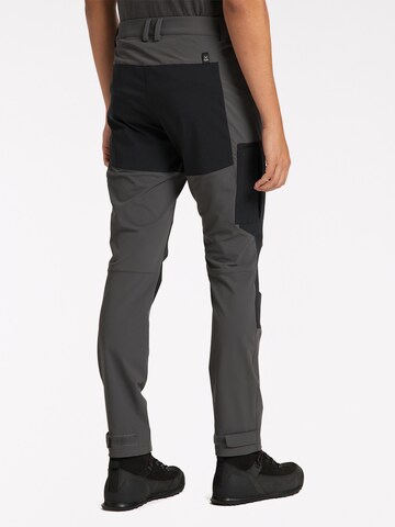 Haglöfs Slim fit Outdoor Pants 'Rugged Slim' in Grey