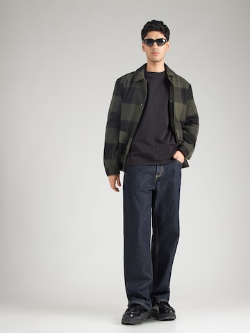 Woodbird Tričko 'Beam Sushi' - Čierna