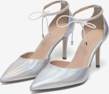 Bianco Pumps in Silber
