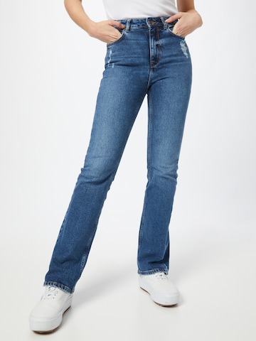 NEW LOOK Bootcut Jeans 'DIAGON' in Blau: predná strana