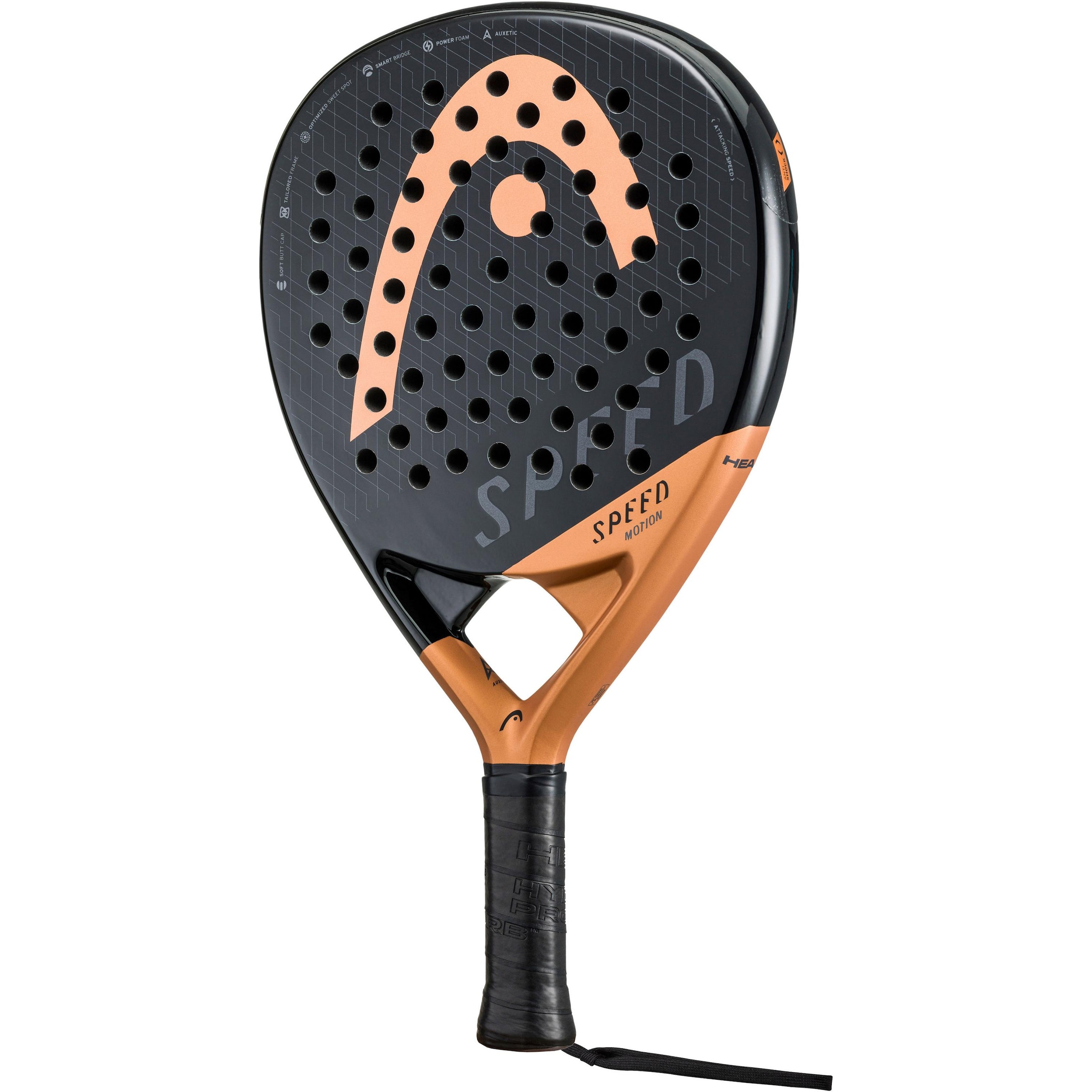 HEAD Racket 'Padel SPEED MOTION 2023' in Orange: front