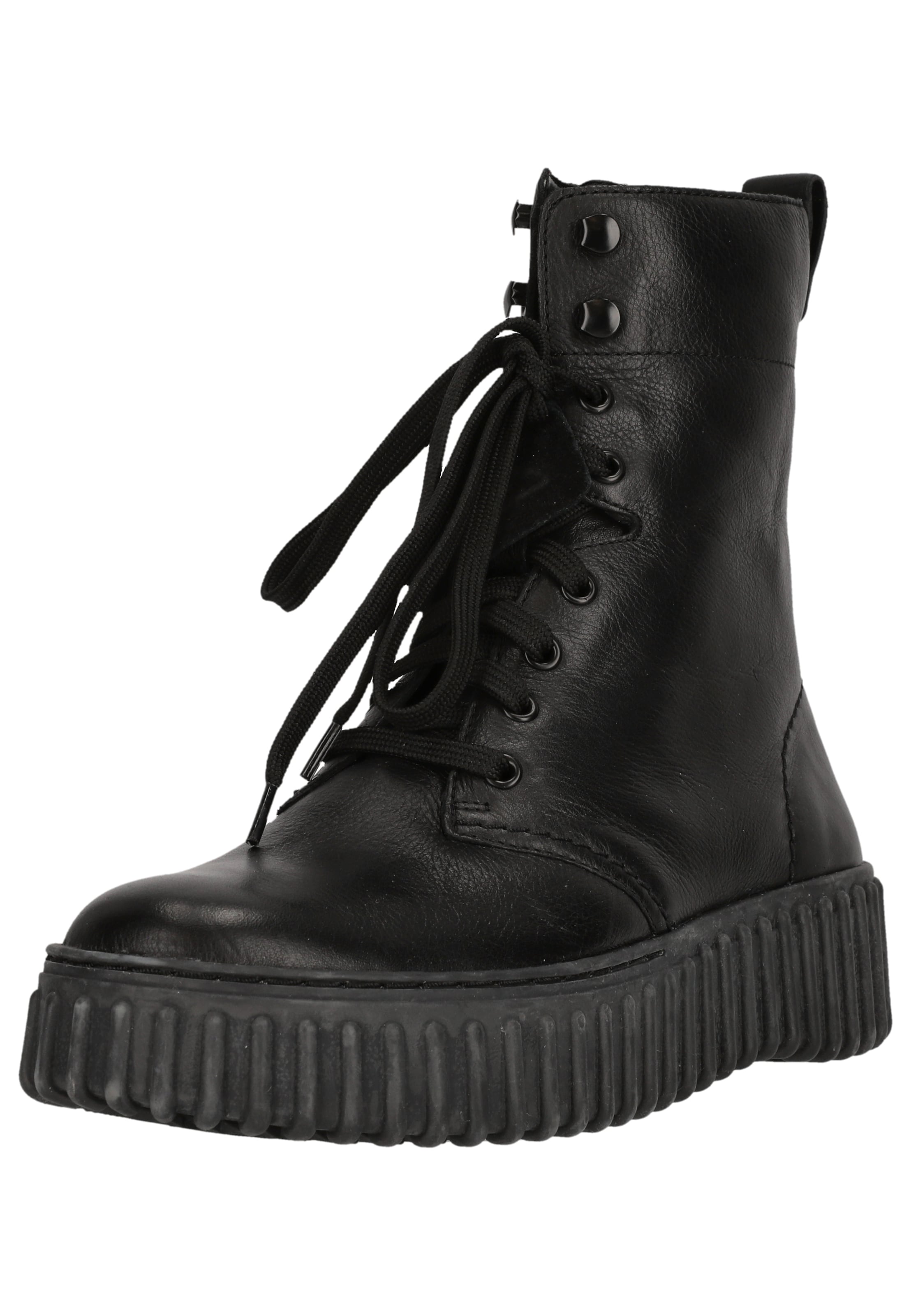 CLARKS Schnürboots 'Torhill Style' in Schwarz: Vorderseite