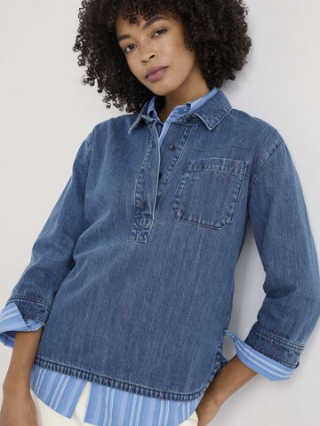T-shirt 'Oak Leaf' Seasalt Cornwall en bleu : devant
