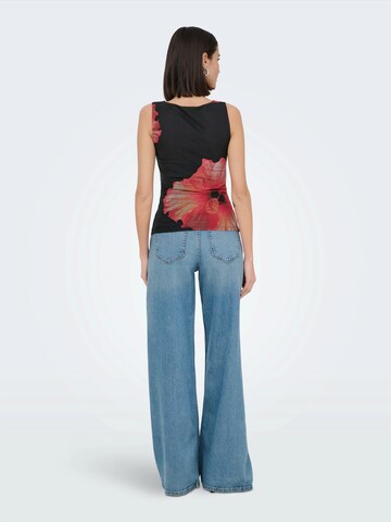 JDY Top 'JDYLEA' | črna barva