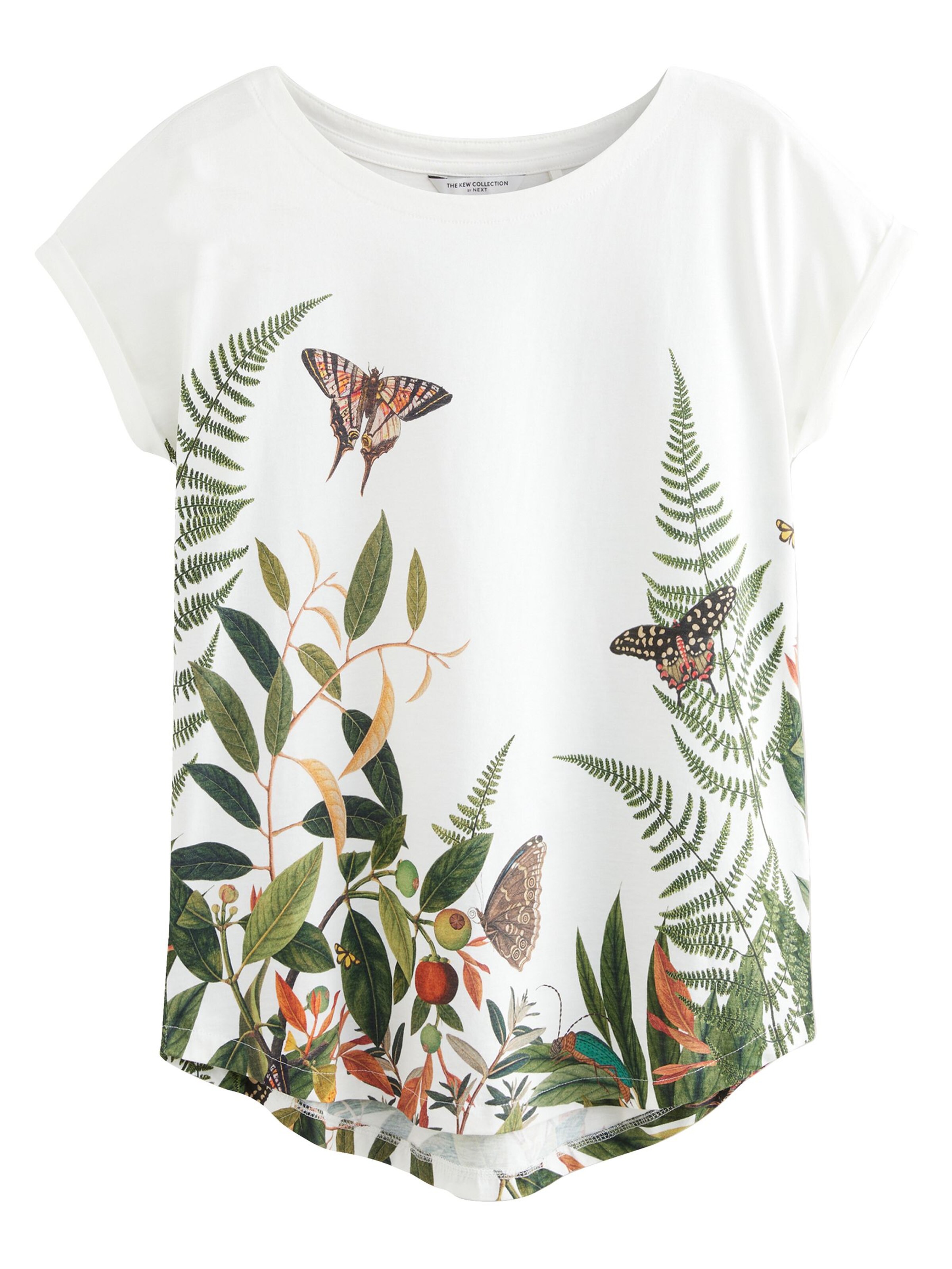 balts Next T-Krekls: no priekšpuses