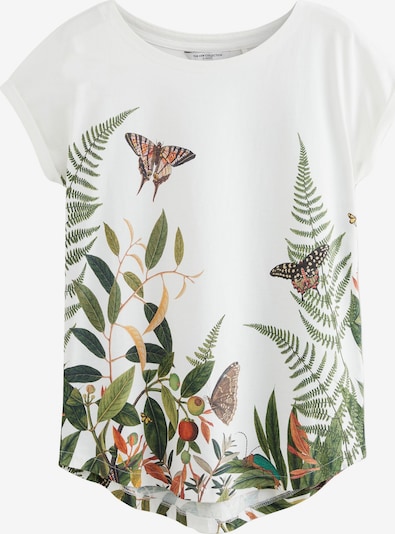 Marškinėliai iš Next, spalva – ruda / žalia / raudona / balta, Prekių apžvalga