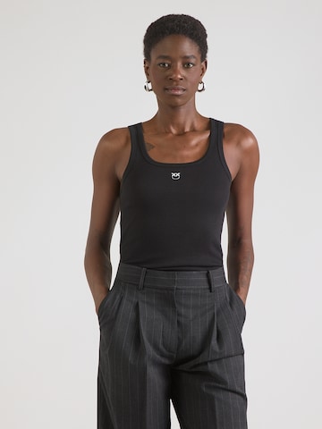 PINKO - Top 'CALCOLATORE' en negro: frente