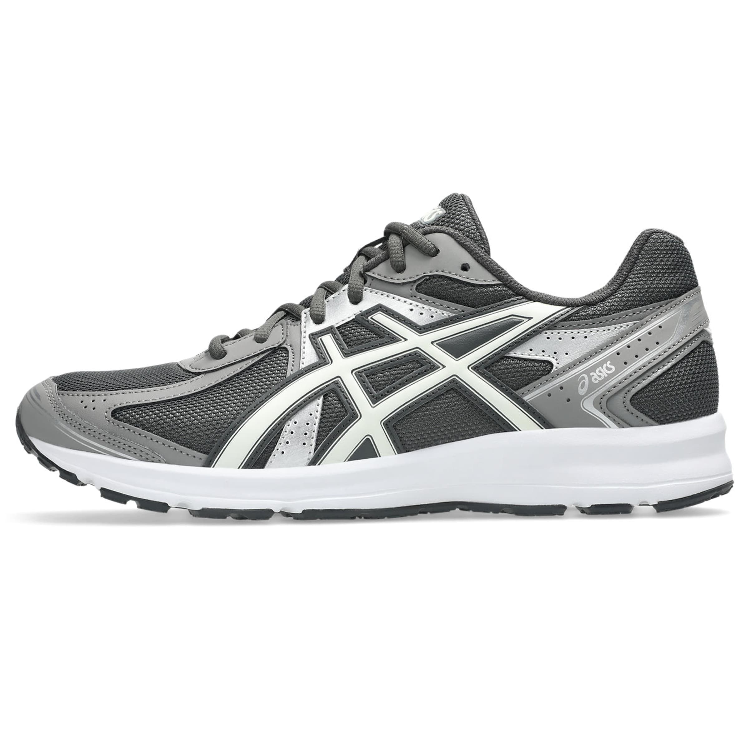 ASICS SportStyle Sneakers in Grey / Graphite / Silver / White, Item view