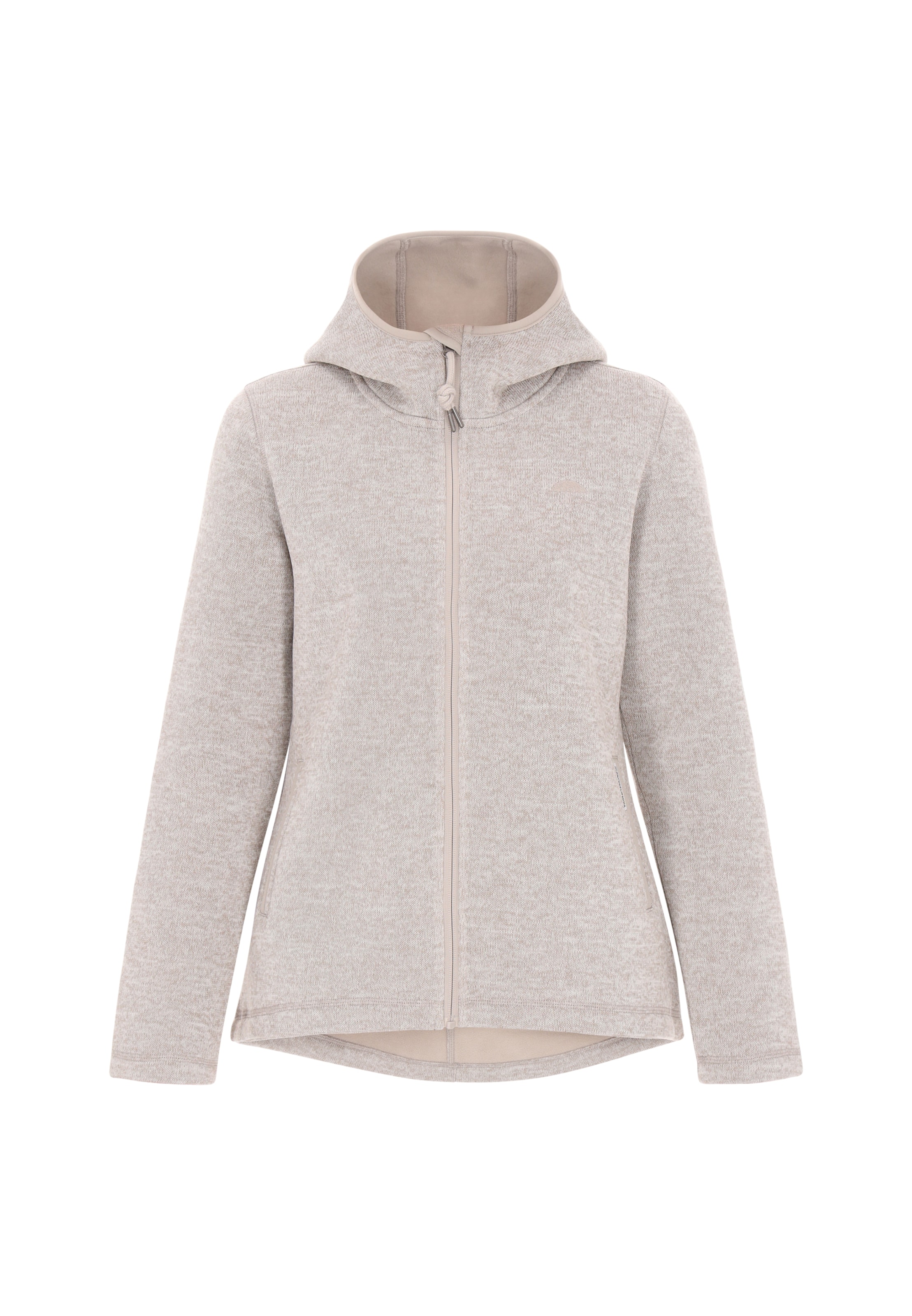 Schmuddelwedda Flisová bunda - Béžová: predná strana