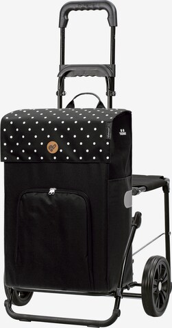 Andersen Shopper Trolley 'Malit' in Zwart: voorkant