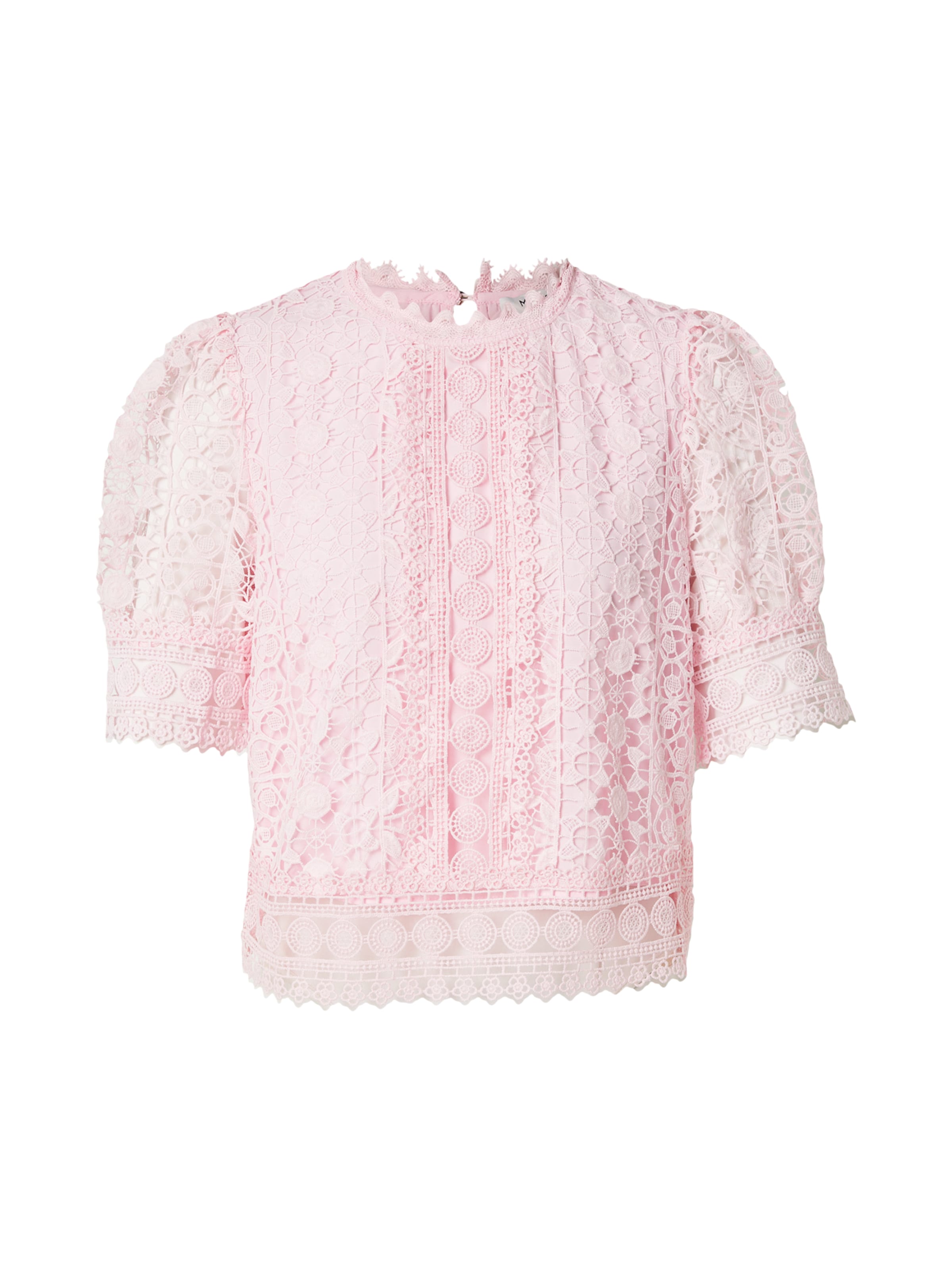 Morgan Blouse 'OLAY' in Pink: front