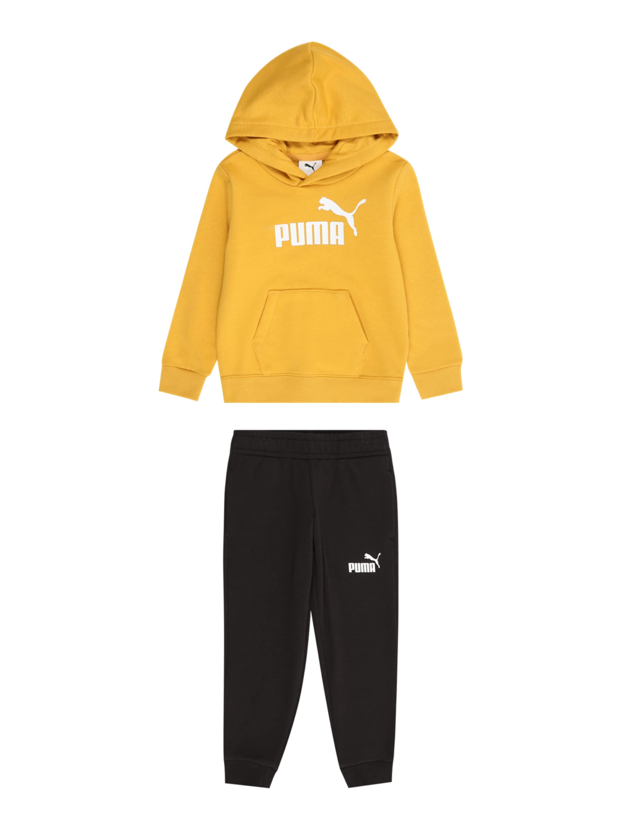 PUMA Jogginganzug 'ESS No.1' in Gelb: Vorderseite