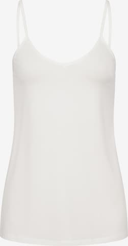 Erlich Textil Slaapshirt in Wit: voorkant