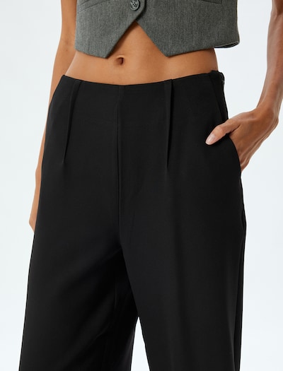 Koton Pleat-front trousers in Black, Item view