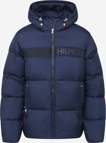 TOMMY HILFIGER Téli dzseki - kék: elől