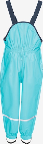 Effilé Pantalon fonctionnel PLAYSHOES en bleu : devant