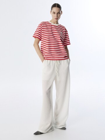 T-shirt Twist en rouge