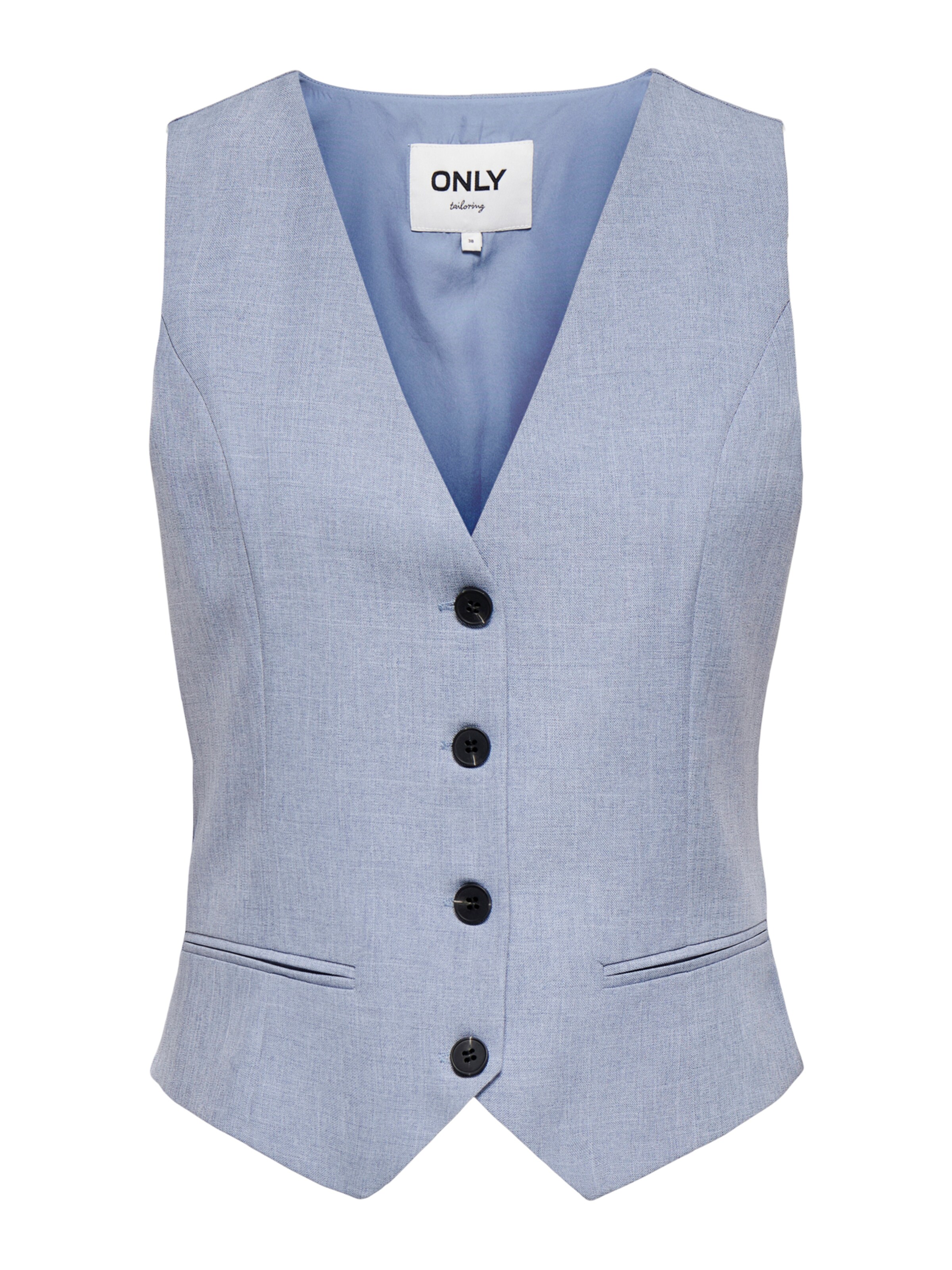 ONLY Мъжка елек за костюм 'ONLLINDA' в синьо: отпред