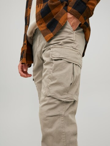 JACK & JONES Tapered Cargobukser 'JPSTACE JJTUCKER' i beige