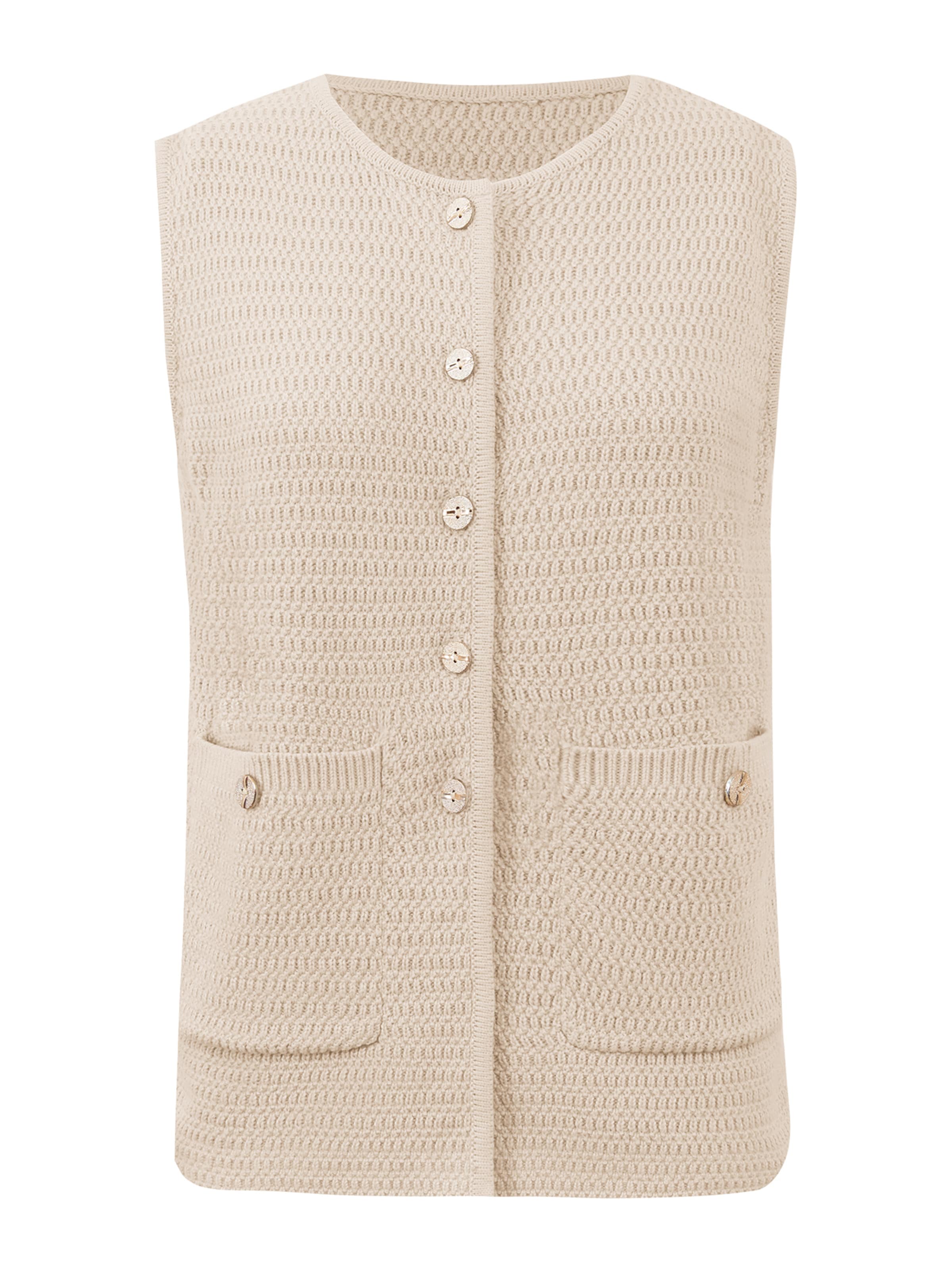 Imily Bela Kötött mellény - zöld: elől