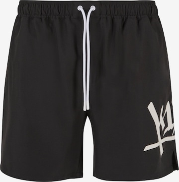 juoda K1X Laisvas Kelnės 'Stockton': priekis