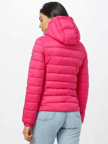 Superdry Winter Jacket 'Fuji' in Pink