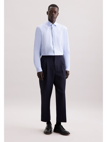 Coupe regular Chemise business SEIDENSTICKER en bleu