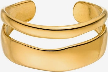 PURELEI Ring 'Twin Tides' in Gold: Vorderseite