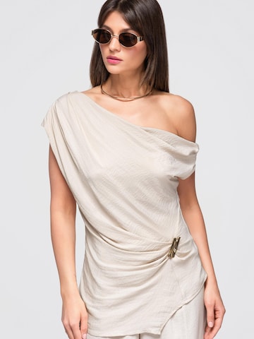 Ombre Blus i beige
