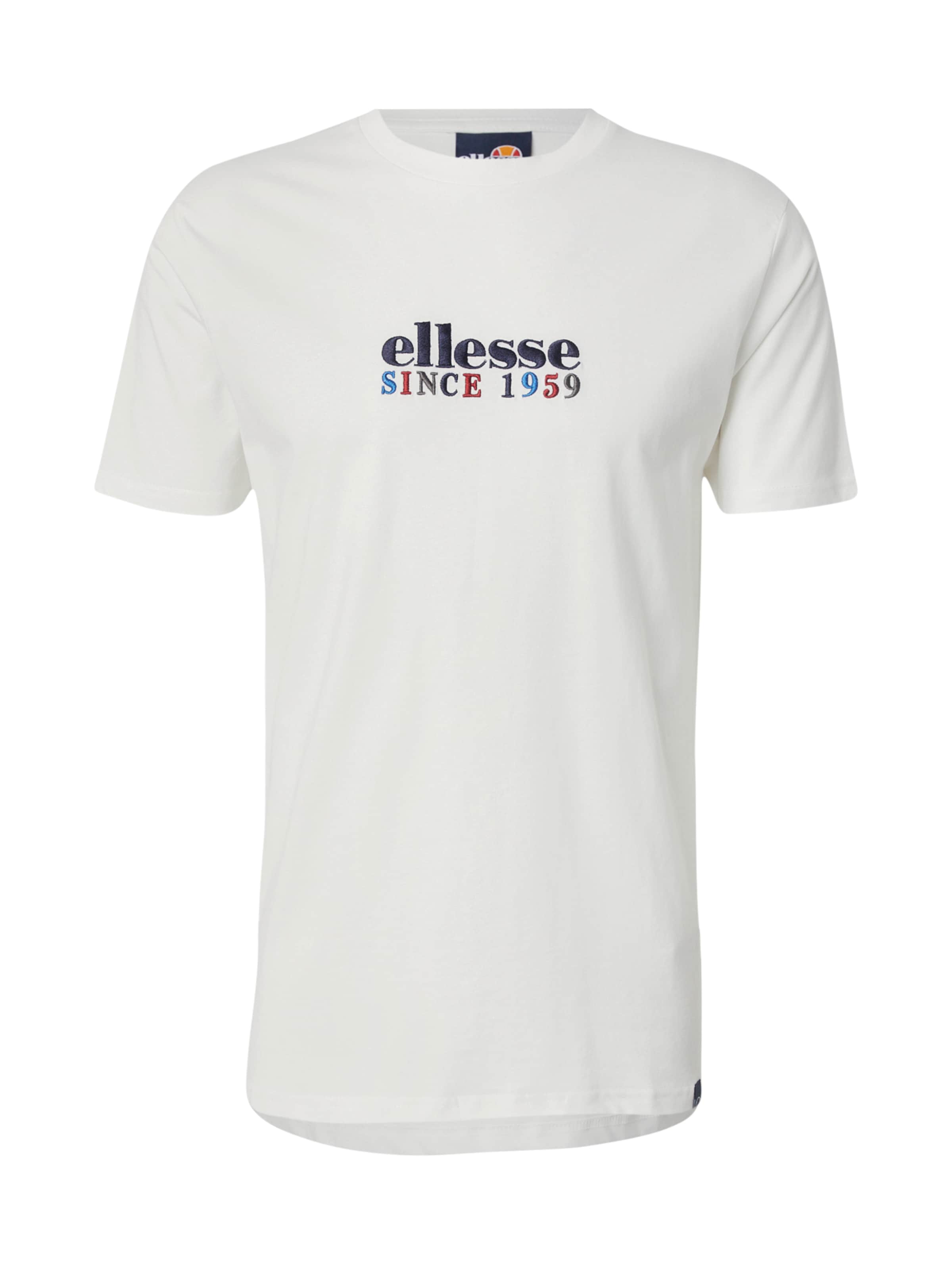 Tricou 'Hiker' ELLESSE pe albastru deschis / albastru închis / roșu / alb, Vizualizare produs