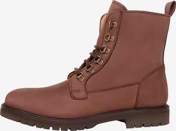 SHOEPASSION Lace-Up Boots 'No. 6623' in Brown