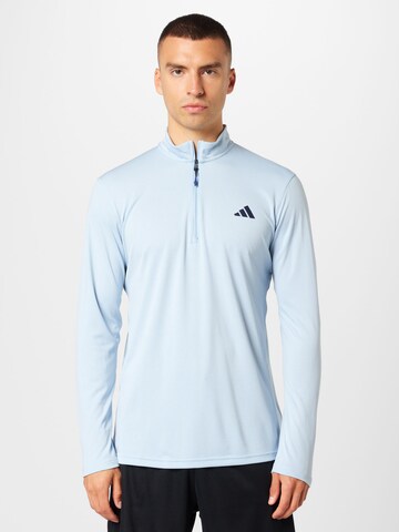 ADIDAS PERFORMANCE Performance Shirt 'Essentials' in Blue: front