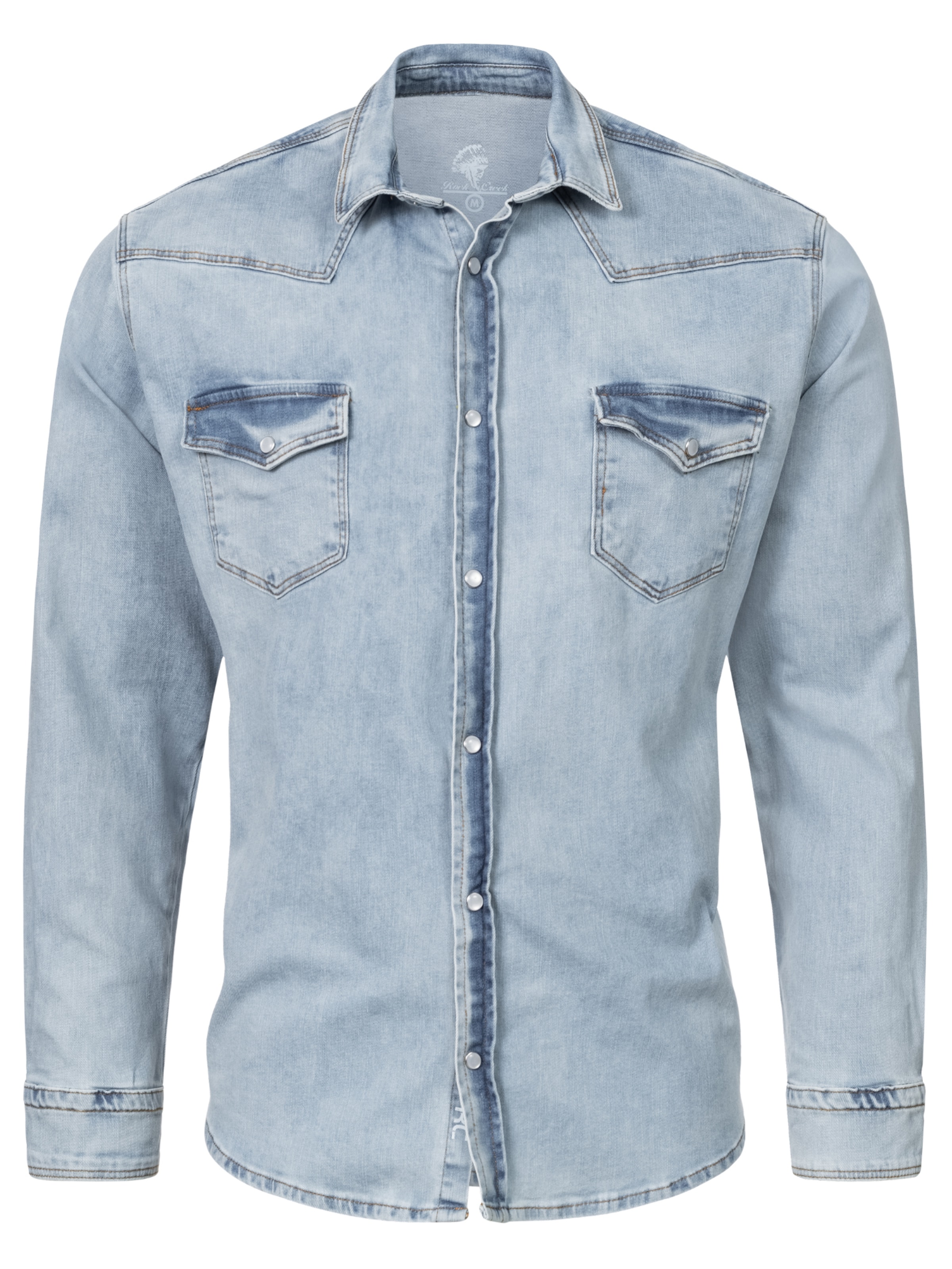 Rock Creek Hemd in blue denim / hellblau, Produktansicht