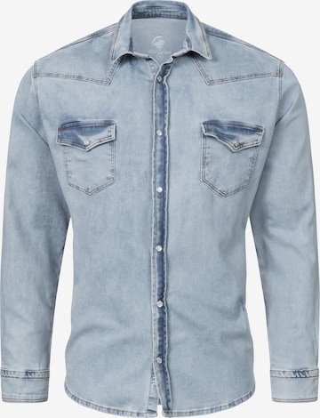 Rock Creek Regular fit Button Up Shirt in Blue: front