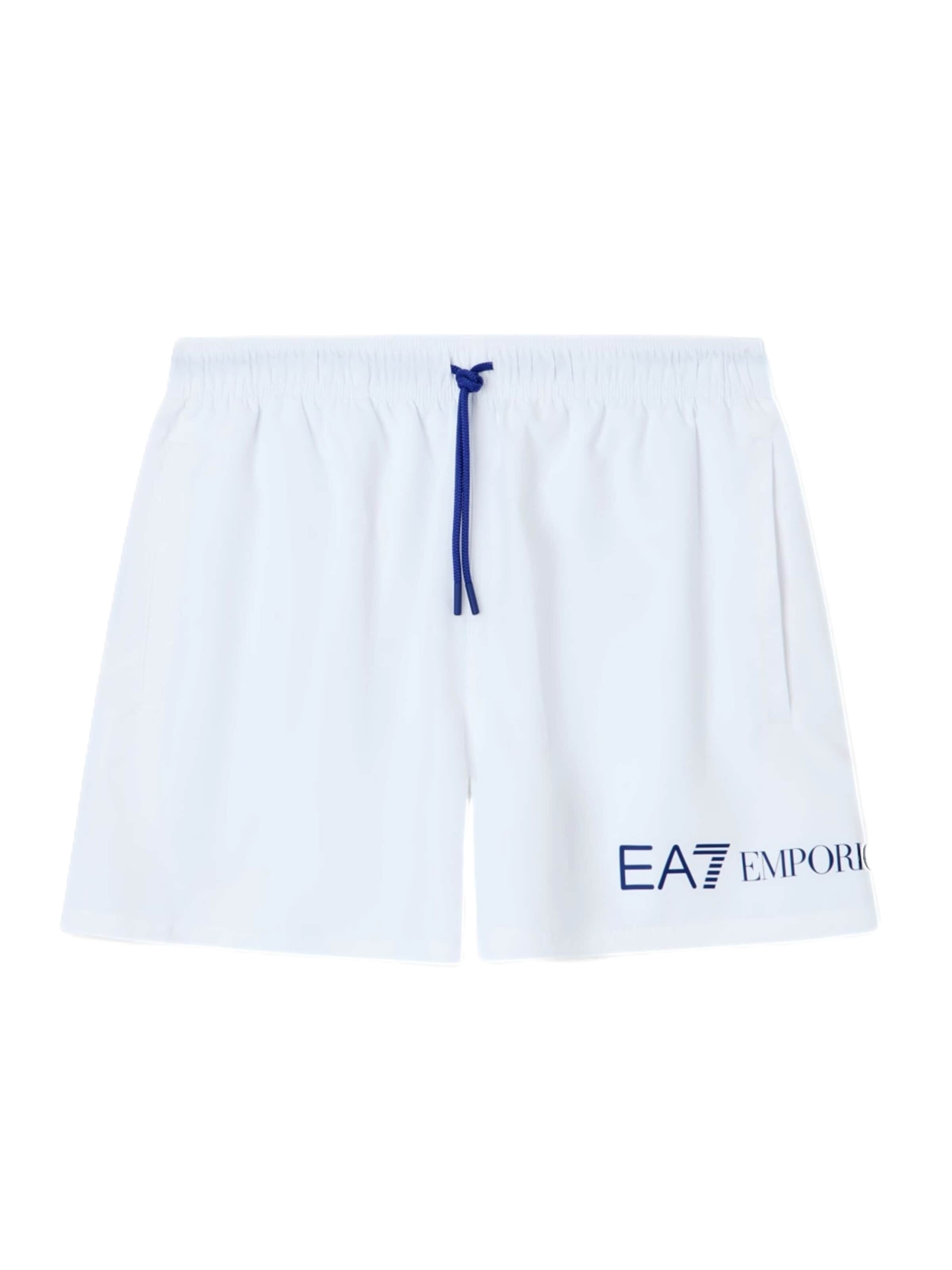 EA7 Emporio Armani Zwemshorts in de kleur Wit, Productweergave