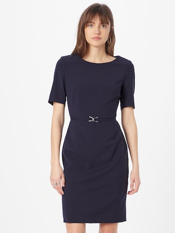 Robe 'Daleah' BOSS Black en bleu : devant