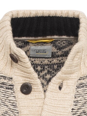 CAMEL ACTIVE Knit Cardigan in Beige