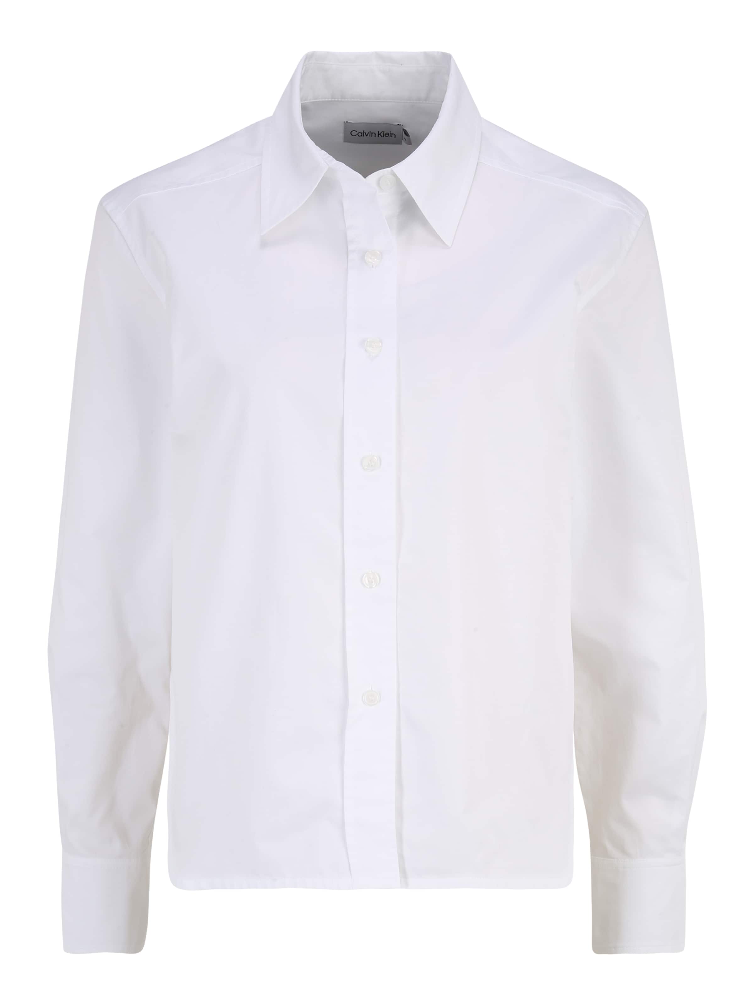 Bluză de la Calvin Klein pe alb: față