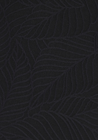 LASCANA Triangel Badeanzug in Schwarz