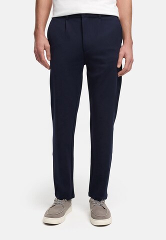 Kronstadt Regular Chino trousers 'Club' in Blue: front