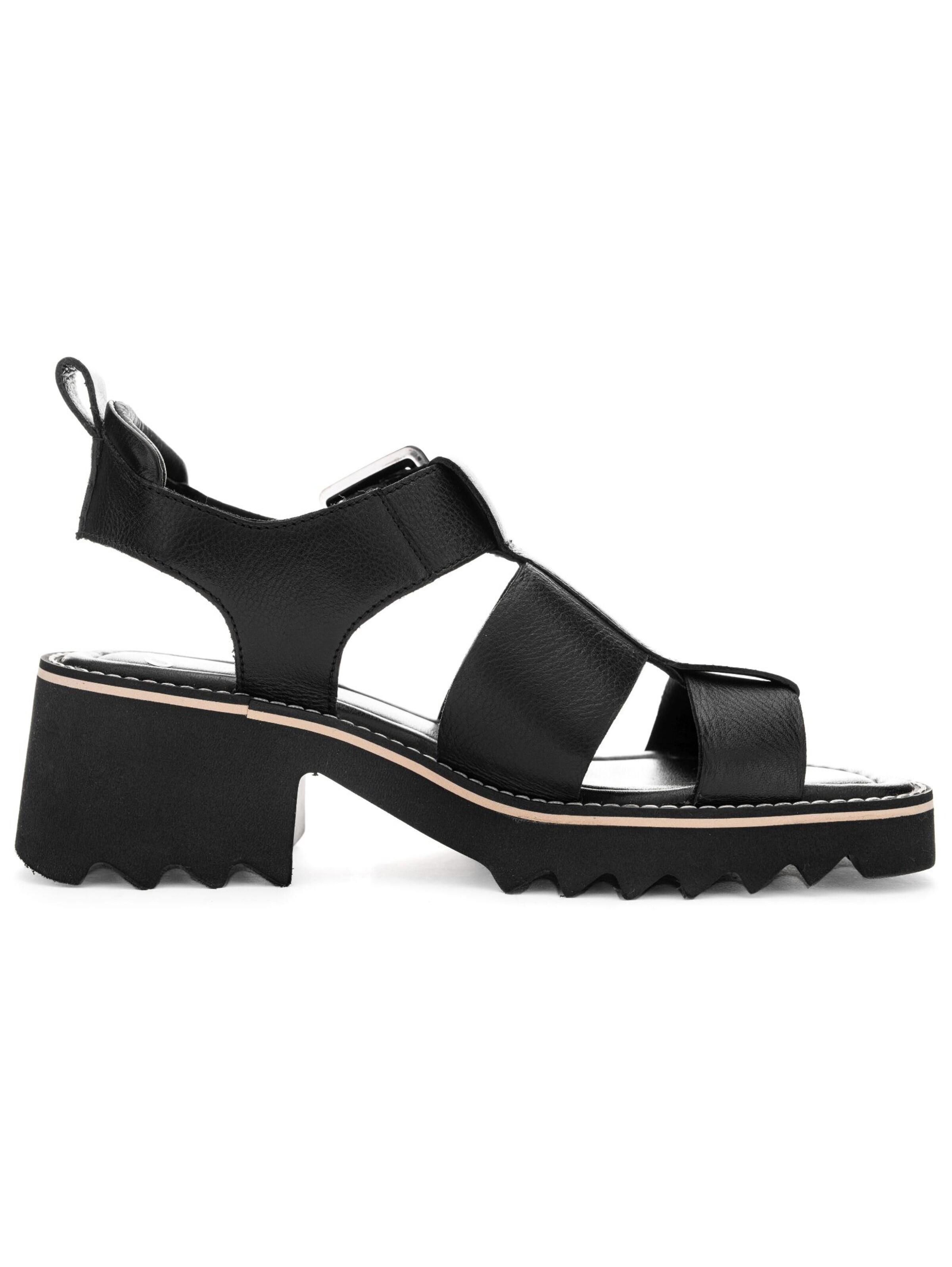 Sandales à lanières ARA en noir