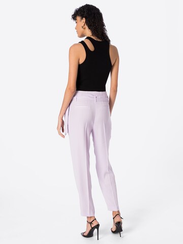 Marc Cain Regular Pleat-Front Pants in Purple