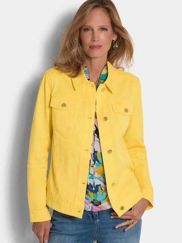 Veste mi-saison Goldner en jaune : devant
