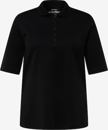 Ulla Popken Shirt in Black: front