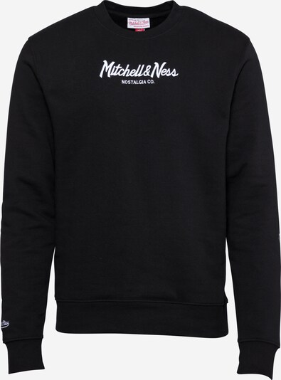 Mitchell & Ness Sweatshirt in Black / White, Item view