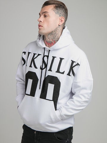 SikSilk Dressipluus, värv hall: eest vaates