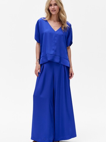 Blue Shadow Blouse in Blue