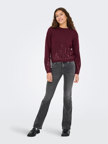 Pull-over JDY en violet