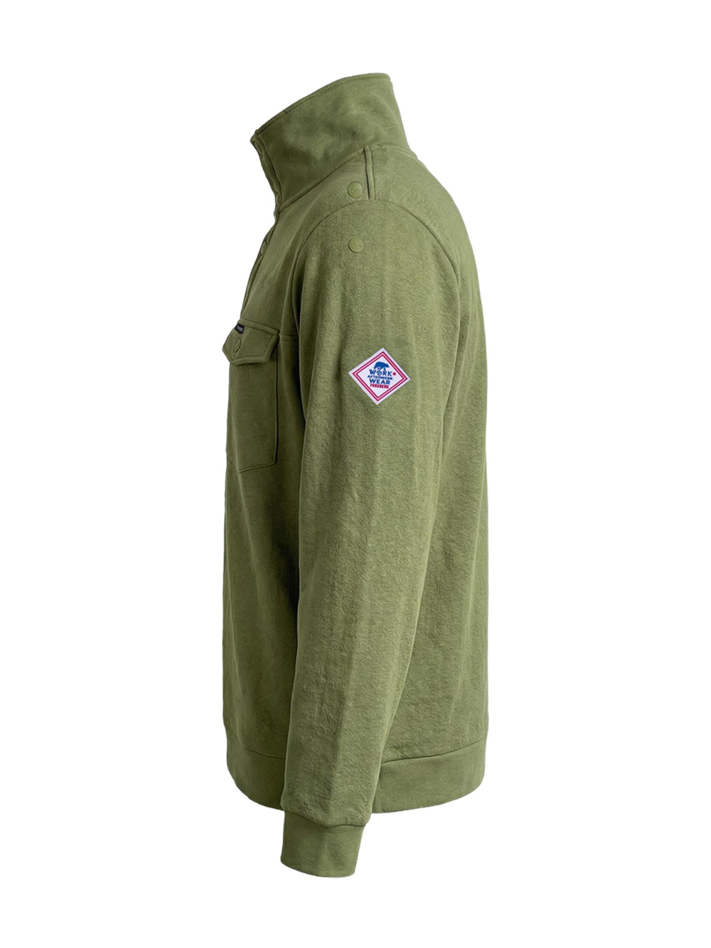 FORSBERG Sweatshirt 'Fremmson Sweatshirt'‌‌‌‌‌‌‌‌‌‌ in Grün